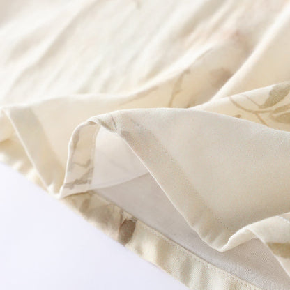 Pyjama-Set aus Bambusfaser mit Vintage-Bambusdruck