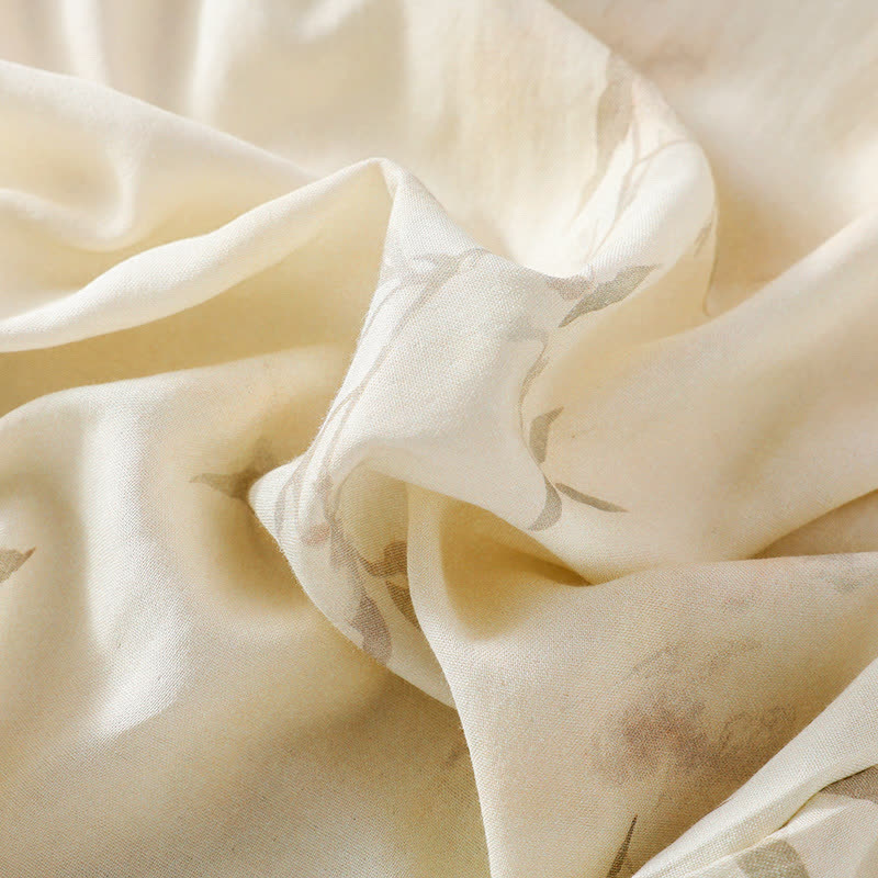 Pyjama-Set aus Bambusfaser mit Vintage-Bambusdruck