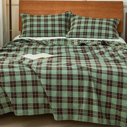 Baumwollgarn Vintage Plaid Quilt