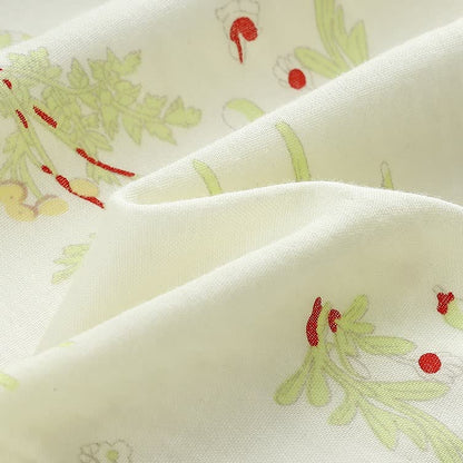 Langärmliges Kimono-Nachthemd aus Baumwollgaze