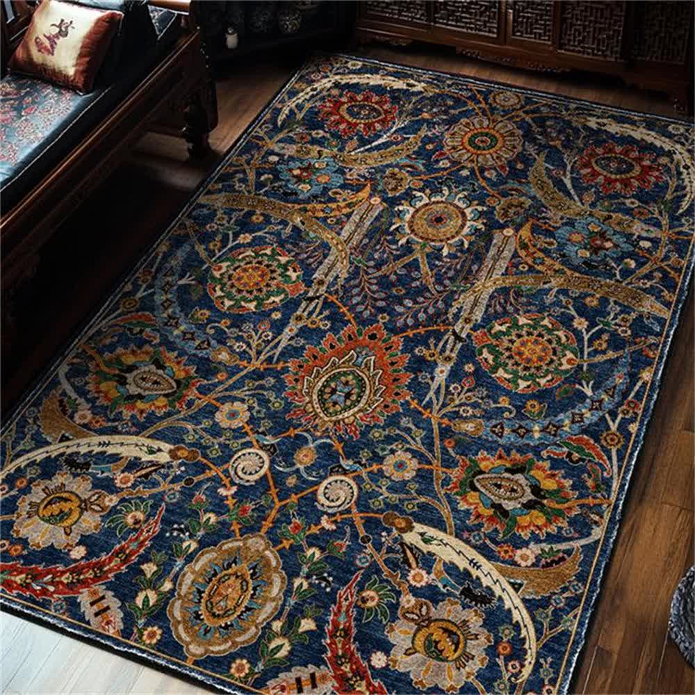 Waschbarer, weicher, rutschfester Persian Bohemia-Teppich