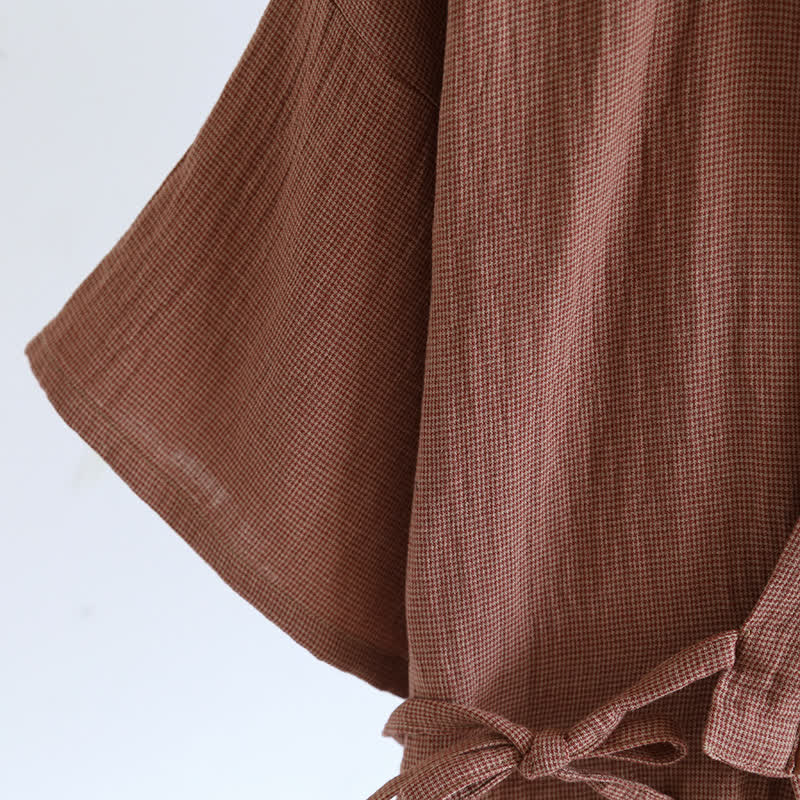 Unisex-Kimono-Pyjama-Set aus Baumwollgaze