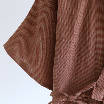 Unisex-Kimono-Pyjama-Set aus Baumwollgaze