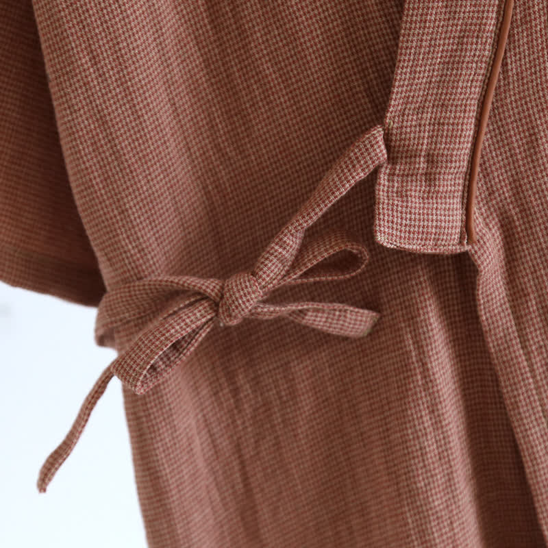 Unisex-Kimono-Pyjama-Set aus Baumwollgaze