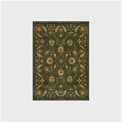 Rutschfester Teppich für drinnen und draußen mit Paisley-Blumenmuster