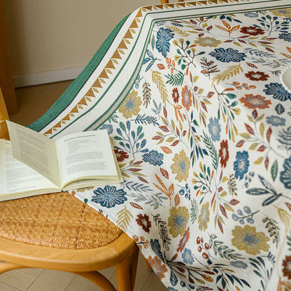 Jacquard Vintage Pastoral Dekorative Tischdecke