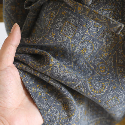 Unisex Japanisches Kimono-Pyjama-Set mit geometrischem Muster