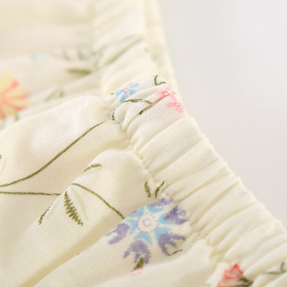 Geblümter Kimono aus Baumwollgaze