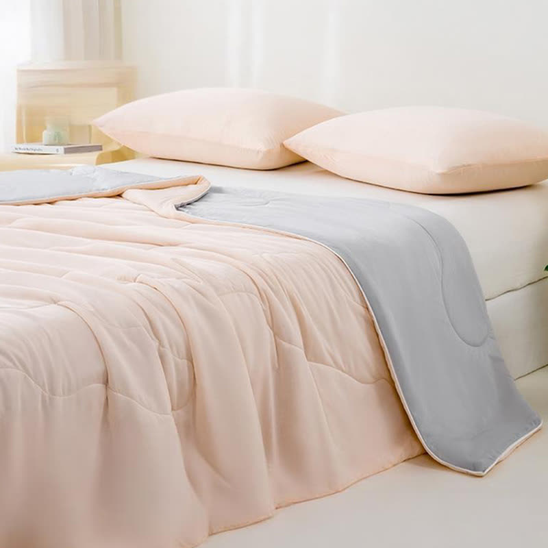 Doppelseitige Kühldecke aus Eisseide