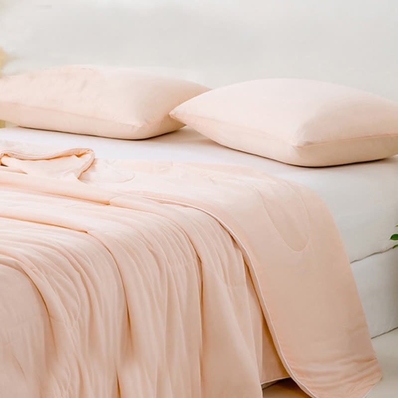 Doppelseitige Kühldecke aus Eisseide