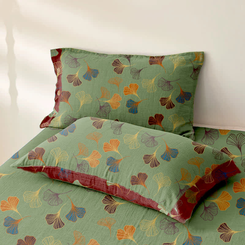 Tagesdecke aus Baumwollgaze-Jacquard „Ginkgo Biloba“ - image 19