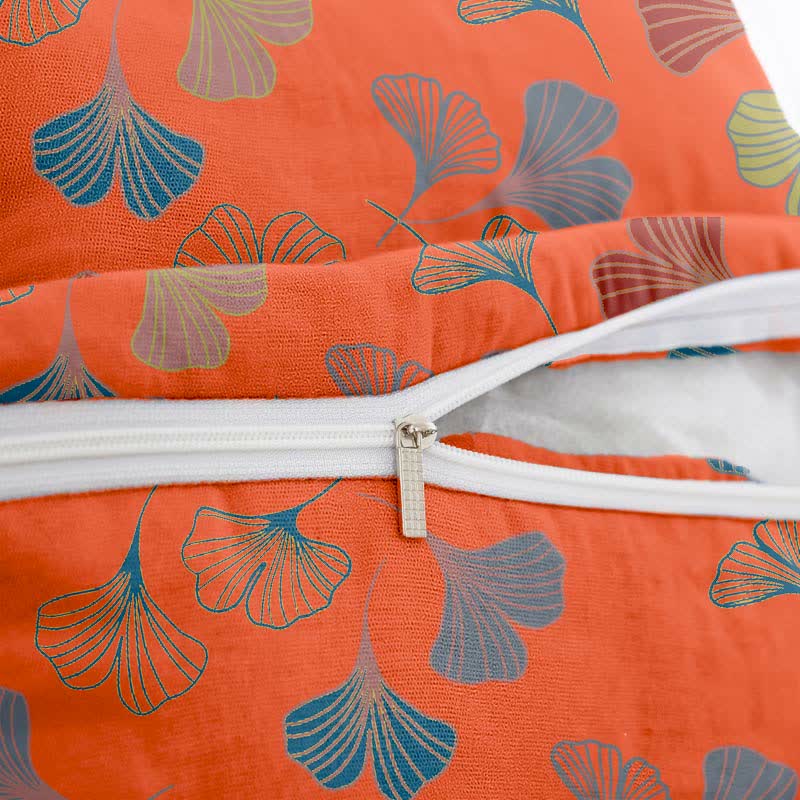 Quadratische Kissenbezüge aus Ginkgo-Biloba-Baumwolljacquard (2 Stück) - image 36