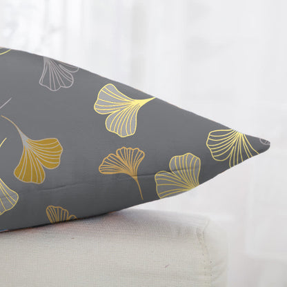 Quadratische Kissenbezüge aus Ginkgo-Biloba-Baumwolljacquard (2 Stück) - image 31