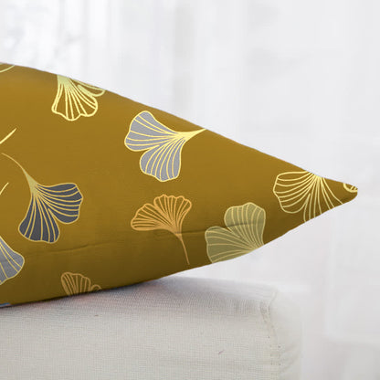Quadratische Kissenbezüge aus Ginkgo-Biloba-Baumwolljacquard (2 Stück) - image 27