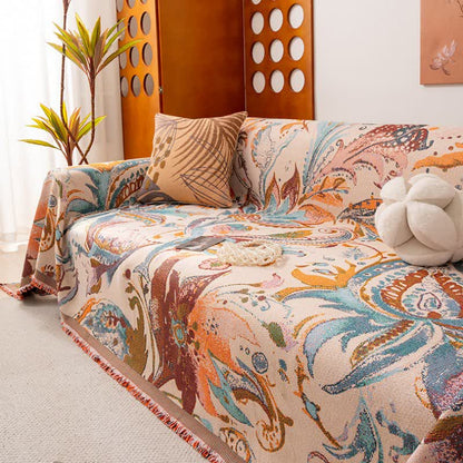 Sofaschoner mit Retro-Kunstmuster - image 2