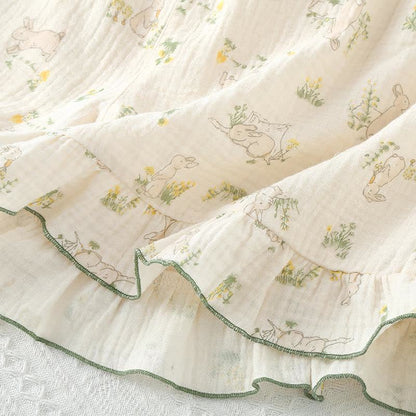 Rustic Bunny – Camisole-Pyjama aus Baumwolle mit Rüschen - image 7