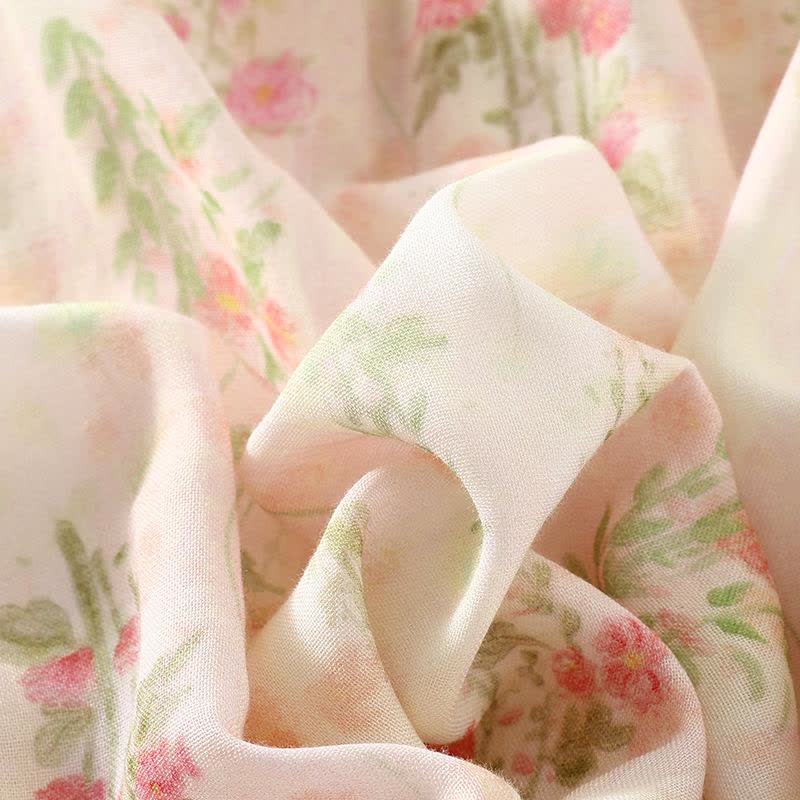 Pink Rose – Gepolsterte, ärmellose Nachtwäsche mit Rüschen - image 14