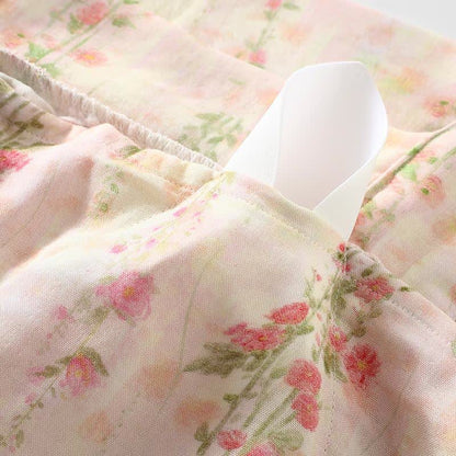 Pink Rose – Gepolsterte, ärmellose Nachtwäsche mit Rüschen - image 9