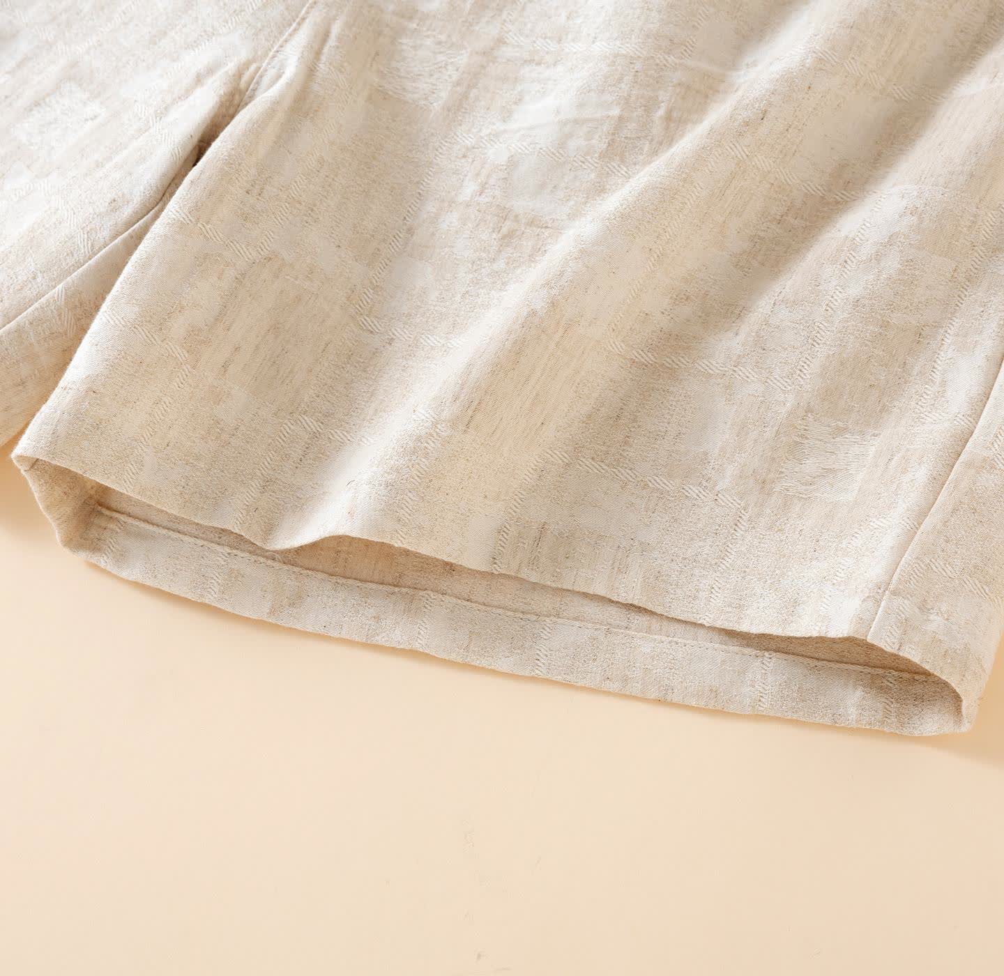 Passende Pyjama-Shorts aus Baumwollleinen für Paare - image 7