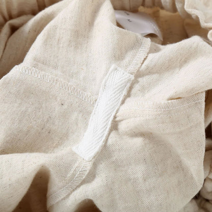 Pyjama-Shorts aus natürlichem Baumwollleinen - image 7