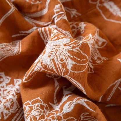 Loungehose aus Baumwollgaze „Lily“ in Jacquard-Optik - image 9
