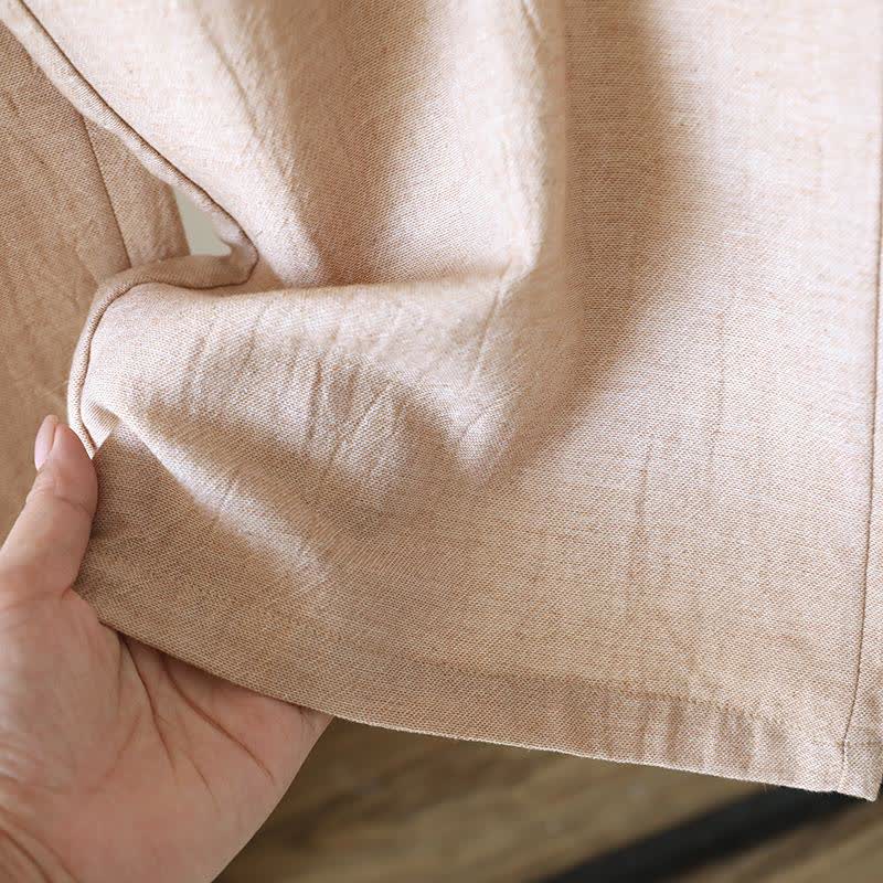 Passende Loungehose aus Baumwollleinen für Paare - image 11