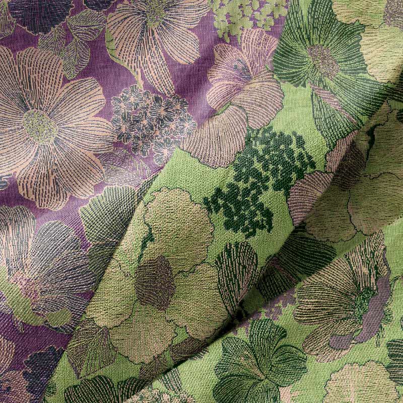 Kimono-Bademantel aus Baumwollgaze in Pfirsichblüte - image 5