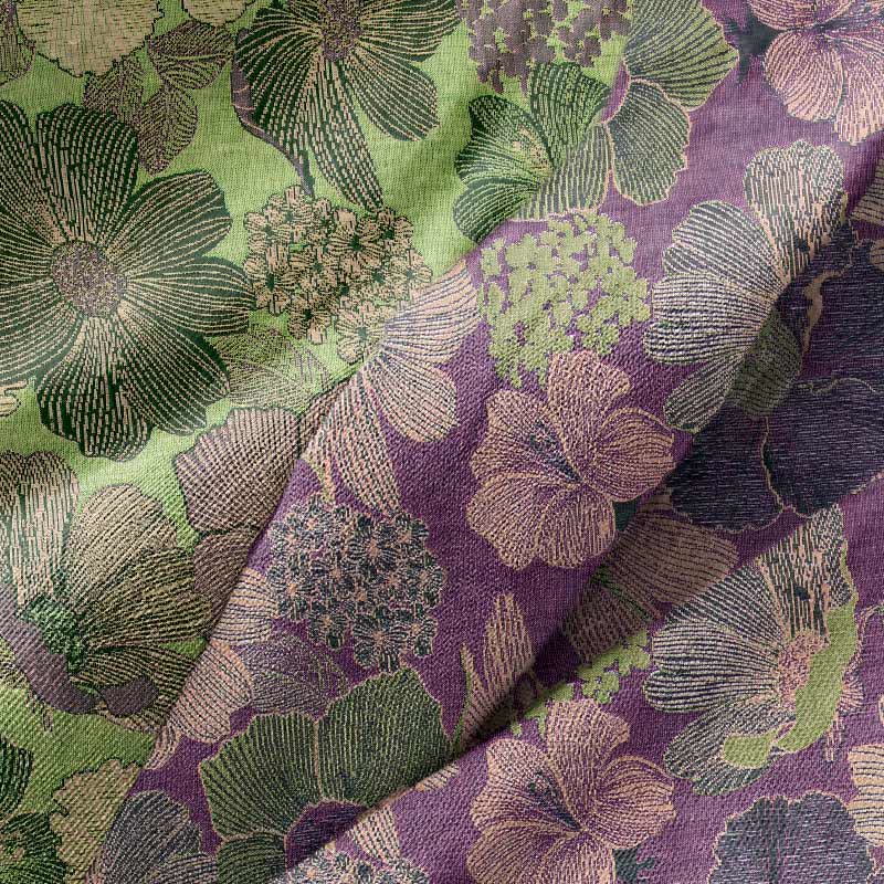 Kimono-Bademantel aus Baumwollgaze in Pfirsichblüte - image 10