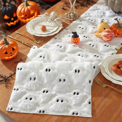 Halloween Plüschgeist Bestickter Tischläufer - image 6