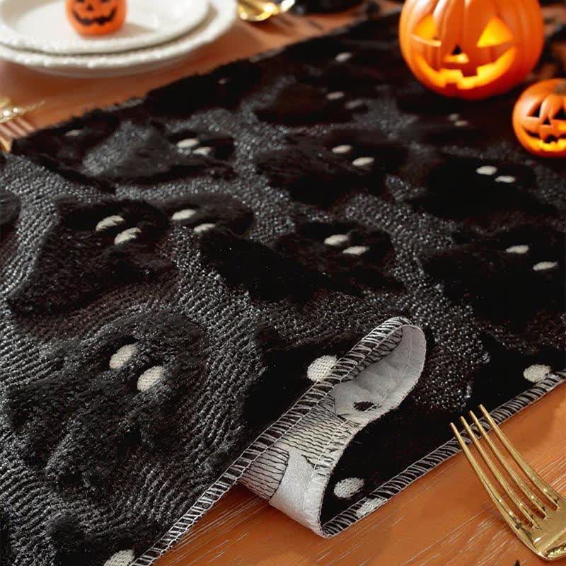 Halloween Plüschgeist Bestickter Tischläufer - image 14