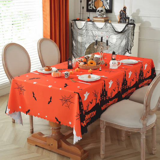Halloween Tischdecke mit Geister-Print - Rechteck - 150cm x 300cm - image 1