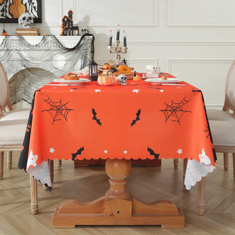 Halloween Tischdecke mit Geister-Print - image 2