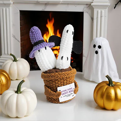 Halloween Gehäkeltes Topfpflanzenornament - image 8