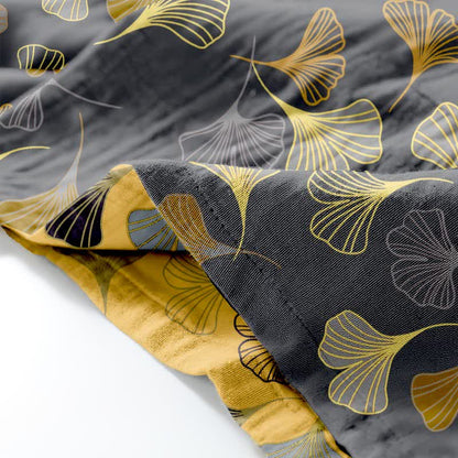 Kimono-Loungewear-Set aus Ginkgo-Baumwollgaze - image 52