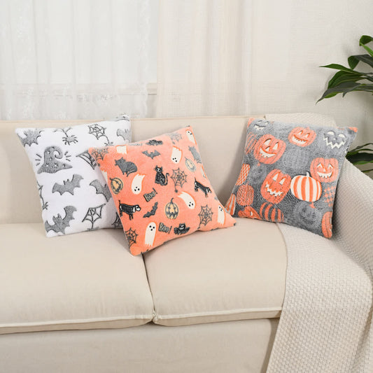 Leuchtendes Halloween-Kissen aus Flanell - image 1