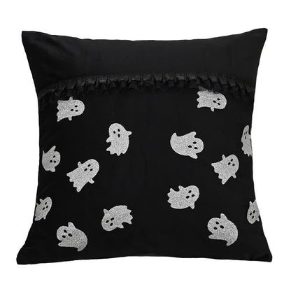 Halloween-Element Dekokissen - C - Kissenbezug mit Kern - 45cm x 45cm - image 8