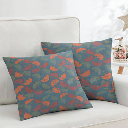Quadratische Kissenbezüge aus Ginkgo-Baumwollgaze-Jacquard (2 Stück) - 45cm x 45cm - image 1