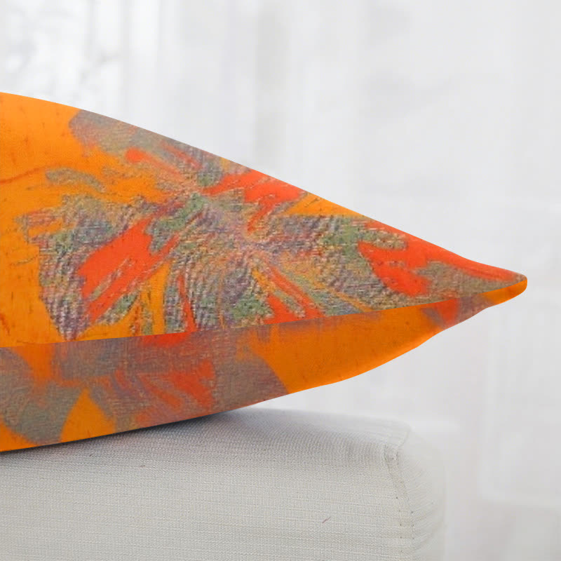 Iris Quadratische Kissenbezüge aus Baumwollgaze-Jacquard (2 Stück) - image 3