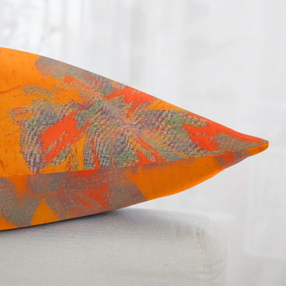 Iris Quadratische Kissenbezüge aus Baumwollgaze-Jacquard (2 Stück) - image 3