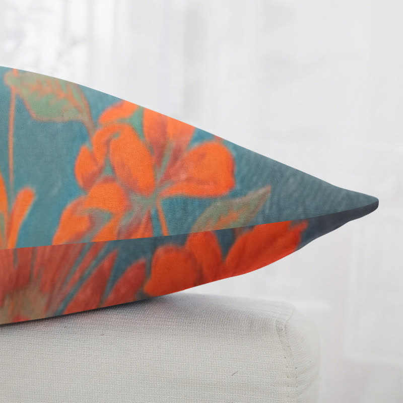 Quadratische Kissenbezüge aus Lotus-Baumwoll-Jacquard (2 Stück) - image 3