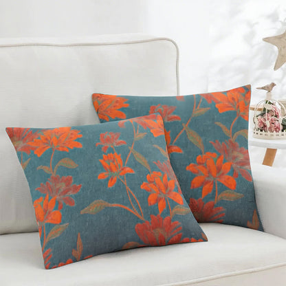 Quadratische Kissenbezüge aus Lotus-Baumwoll-Jacquard (2 Stück) - 45cm x 45cm - image 1