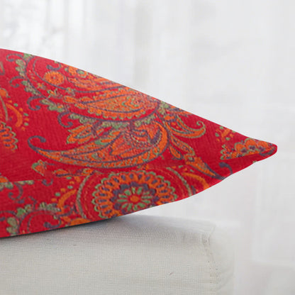 Quadratische Kissenbezüge aus Baumwolljacquard mit Paisley-Print (2 Stück) - image 3