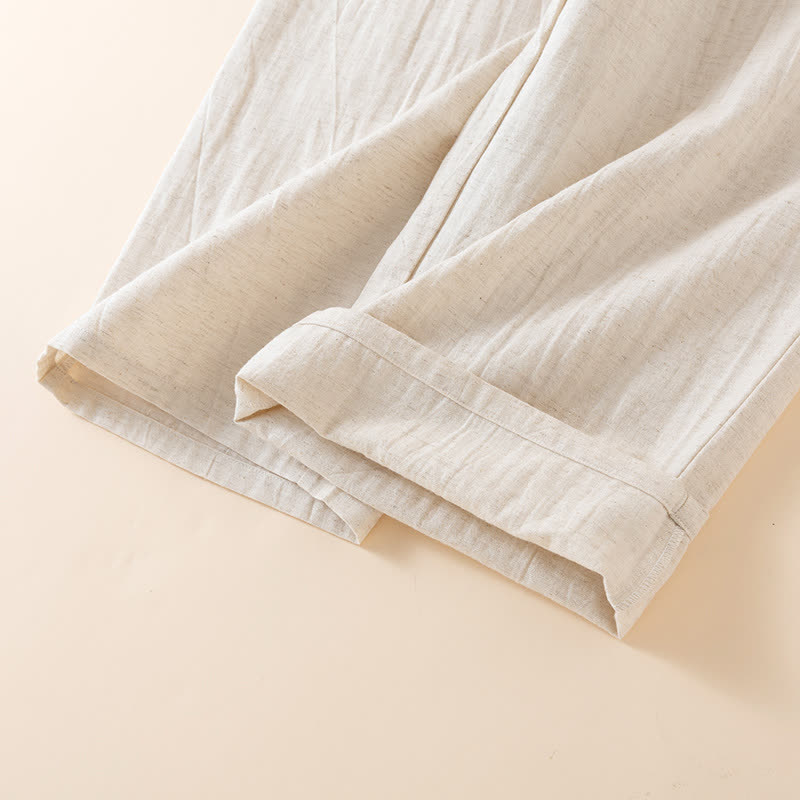 Loungewear-Set im orientalischen Stil mit Knöpfen - image 10