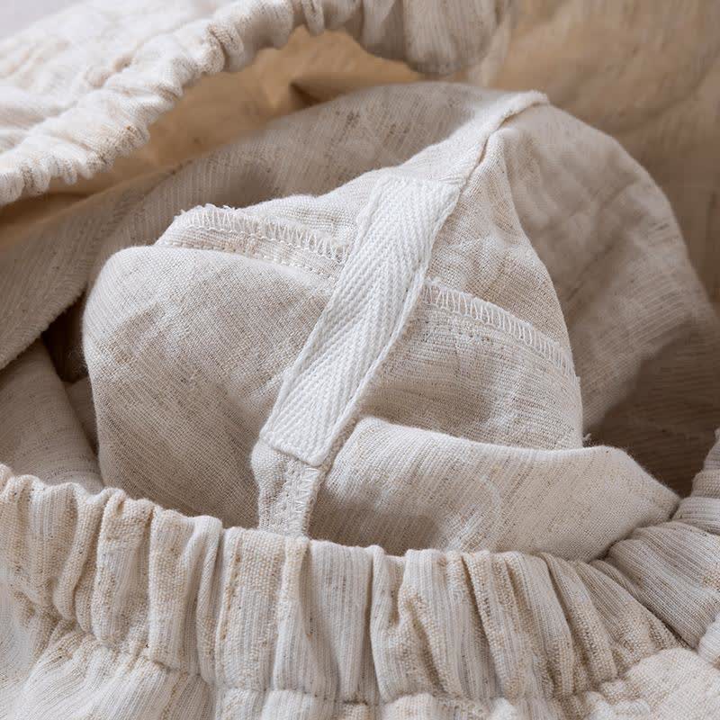 Passendes minimalistisches Loungewear-Set aus Baumwollleinen - image 14