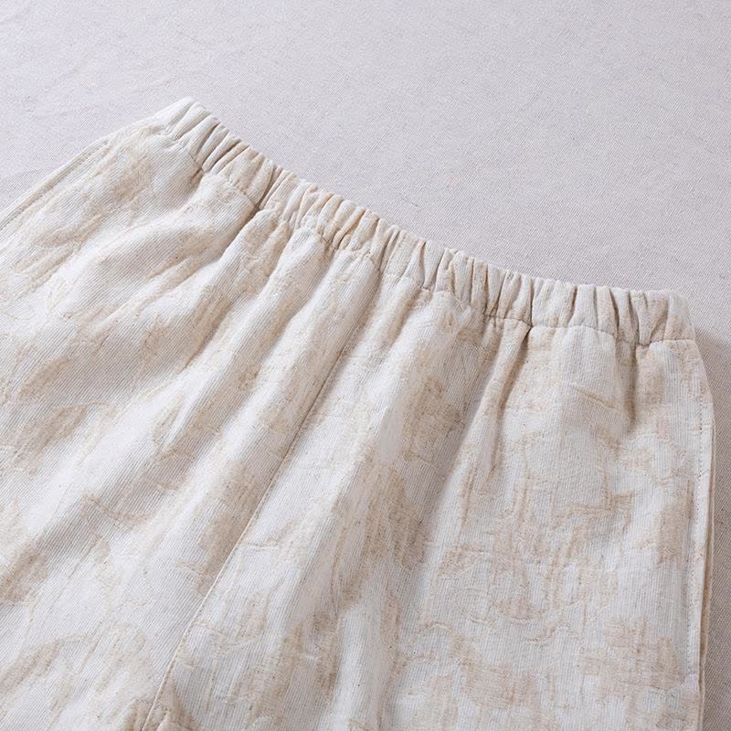 Passendes minimalistisches Loungewear-Set aus Baumwollleinen - image 12