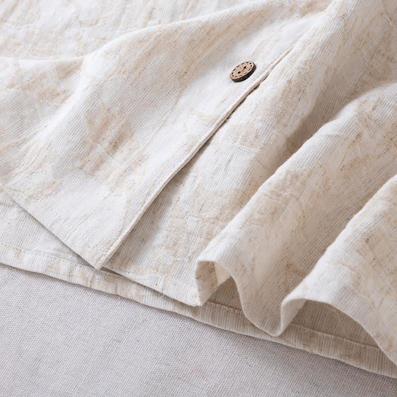 Passendes minimalistisches Loungewear-Set aus Baumwollleinen - image 10