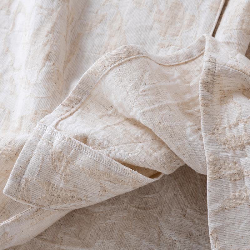 Passendes minimalistisches Loungewear-Set aus Baumwollleinen - image 11