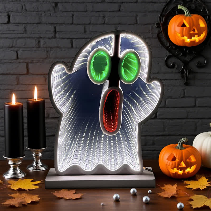Halloween Lustiger Dämon 3D Infinity Lichter - image 2