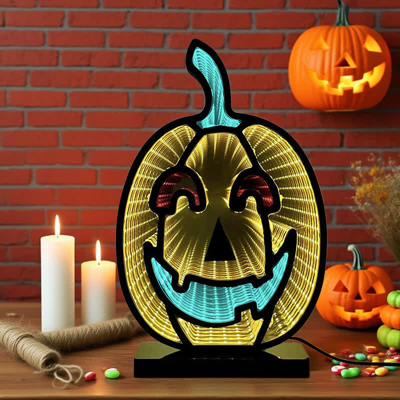 Halloween Kürbis Dämon Infinity Lichter - image 3