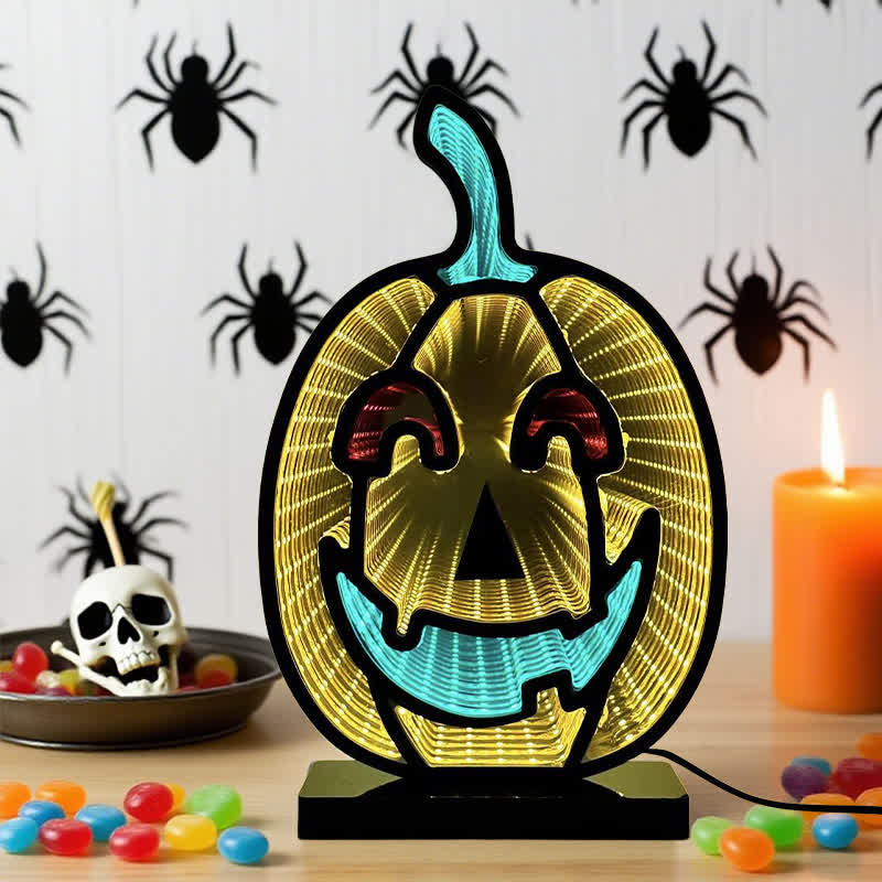 Halloween Kürbis Dämon Infinity Lichter - image 4